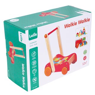Baby Walker with Coloured Blocks - 30 pcs.